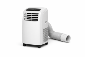 Aire acondicionado portátil de 12000 BTU con manguera de 150 mm