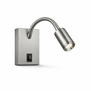 Aplique de cabecero orientable de 6 vatios con interruptor integrado