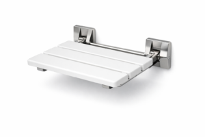Asiento de ducha abatible 40 x 35 cm con carga 130 kg