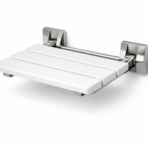 Asiento de ducha abatible 40 x 35 cm con carga 130 kg