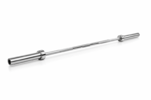 Barra de gimnasio de 20 kg y 220 cm con casquillos de 50 mm