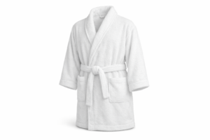 Bata de baño de rizo de algodón 400 g/m2 talla única