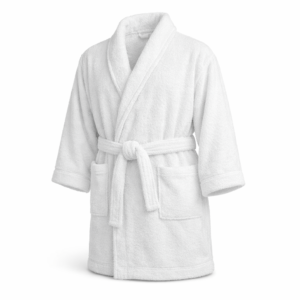 Bata de baño de rizo de algodón 400 g/m2 talla única