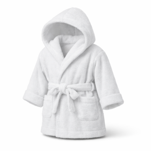 Bata infantil con capucha 320 g/m2 talla 8 años