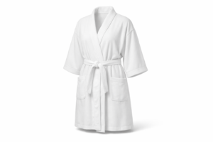 Bata tipo kimono de microfibra 280 g/m2 talla única