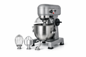 Batidora planetaria de pie de 20 litros con 3 accesorios