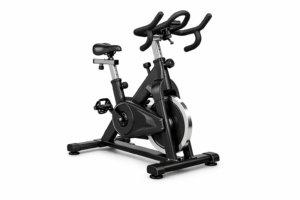 Bicicleta estática vertical con volante de inercia de 18 kg