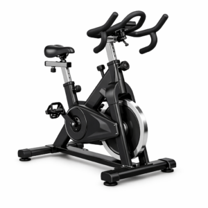 Bicicleta estática vertical con volante de inercia de 18 kg