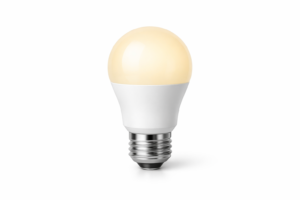 Bombilla LED regulable de 9 vatios con casquillo E27 y luz cálida de 2700 K