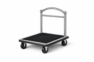 Carro portaequipajes compacto para ascensor 90 x 50 cm