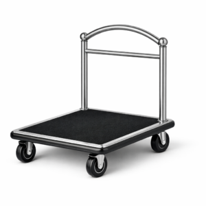Carro portaequipajes compacto para ascensor 90 x 50 cm