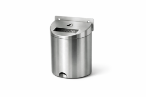 Cenicero de pared de acero inoxidable 2 L