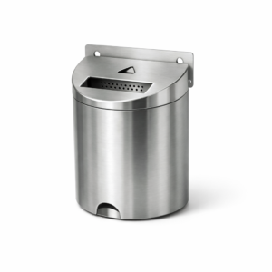 Cenicero de pared de acero inoxidable 2 L