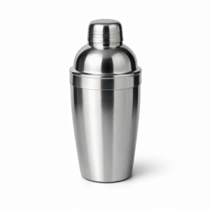 Coctelera de tres cuerpos de acero inoxidable 750 ml