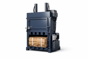 Compactadora vertical de cartón para balas de 40 kg