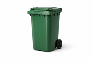 Contenedor de residuos con ruedas de 240 litros