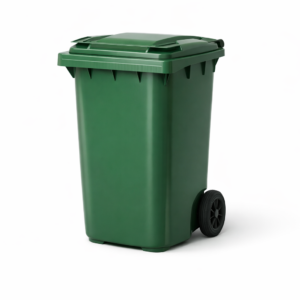 Contenedor de residuos con ruedas de 240 litros