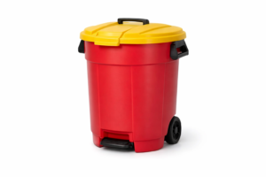 Contenedor para residuos peligrosos de 60 litros