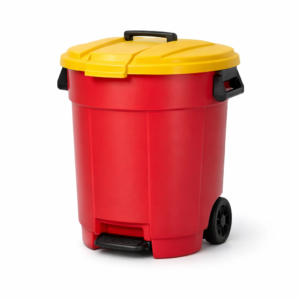 Contenedor para residuos peligrosos de 60 litros