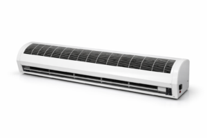 Cortina de aire eléctrica de 120 cm para accesos