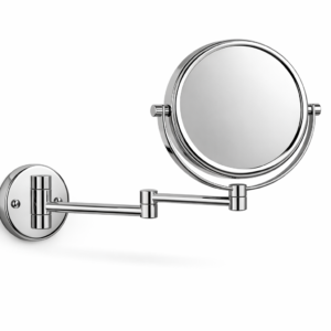 Espejo de aumento 5x de pared con brazo extensible 20 cm