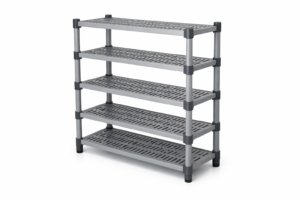 Estantería ventilada de polímero 5 niveles 120 x 60 cm