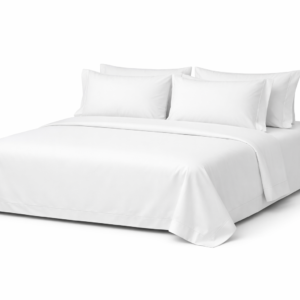 Juego de sábanas de percal de 300 hilos para cama de 200 x 200 cm