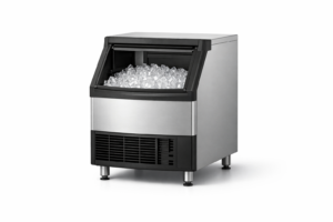 Máquina de hielo en cubo de 50 kg en 24 horas con depósito de 25 kg
