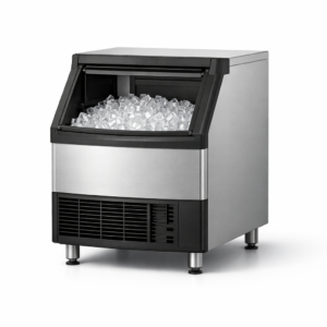 Máquina de hielo en cubo de 50 kg en 24 horas con depósito de 25 kg