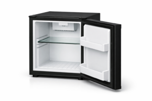 Minibar de compresor de 60 litros con estante interior de cristal