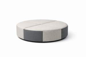 Otomana modular de 90 cm de diámetro