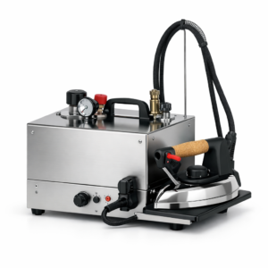 Plancha industrial de vapor con caldera de 5 litros
