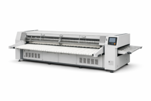 Plegadora automática de ropa plana de 3 pliegues y 3000 mm