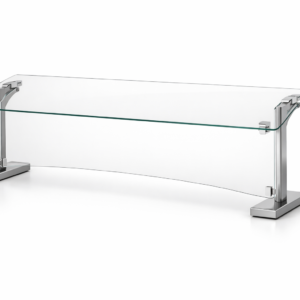Protector de estornudo de cristal para buffet