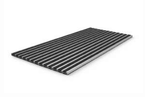 Rejilla de entrada modular de aluminio 100 x 200 cm