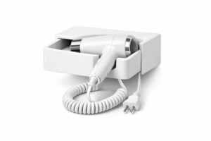 Secador de cabello de cajón 1400 W con cable enrollable