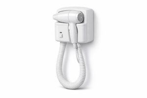 Secador de cabello de pared 1600 W con manguera flexible