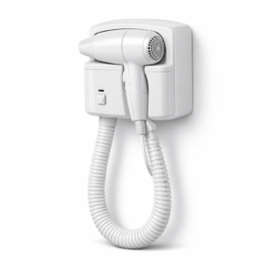 Secador de cabello de pared 1600 W con manguera flexible