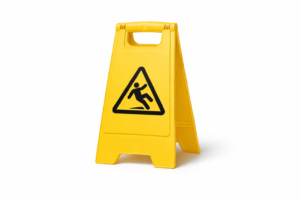 Señal plegable de advertencia de piso mojado 60 cm