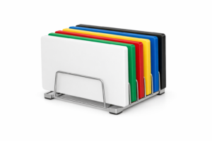 Tabla de corte de polietileno con juego de colores