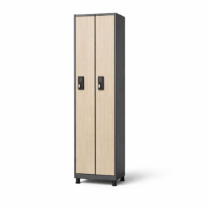 Taquilla fenólica para zona húmeda de 2 puertas de 180 x 30 cm