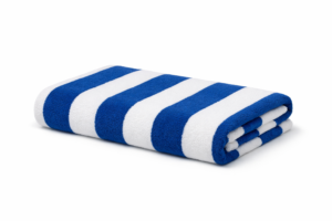 Toalla de piscina a rayas 90 x 170 cm 400 g/m2