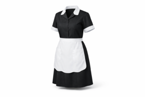 Uniforme de camarera de piso de 2 piezas en mezcla 65/35