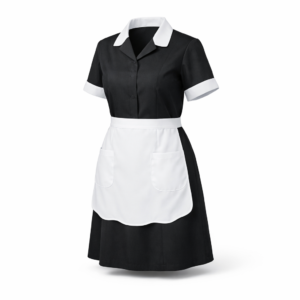 Uniforme de camarera de piso de 2 piezas en mezcla 65/35