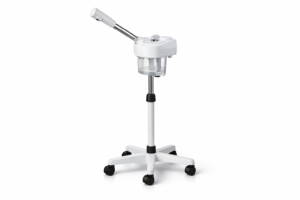 Vaporizador facial de pie de 800 W con brazo articulado