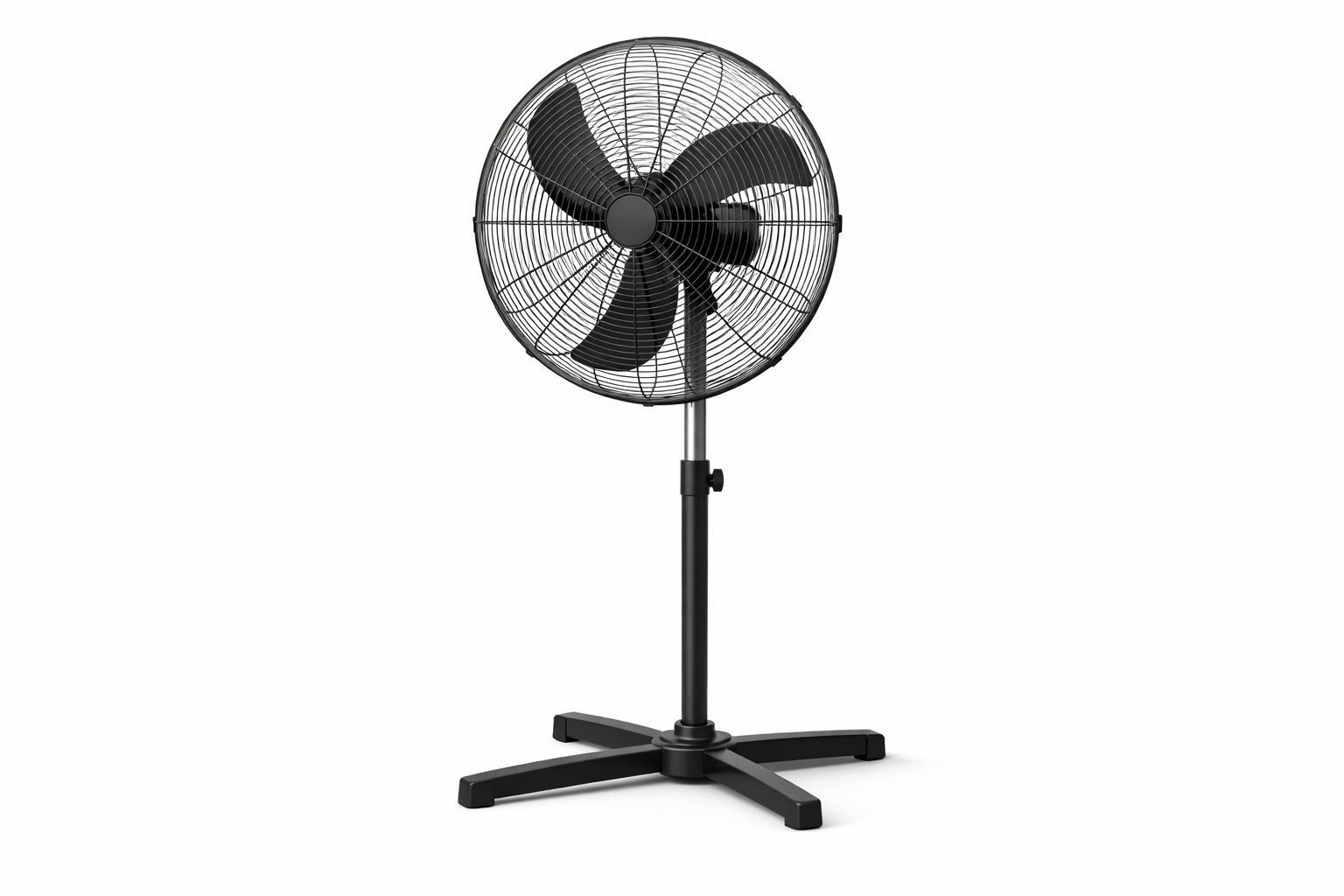 Ventilador industrial de pie 65 cm con 3 velocidades