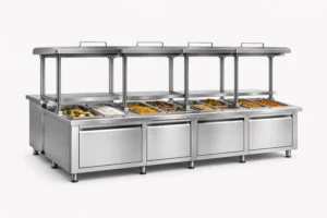 Líneas de buffet y estaciones frías
