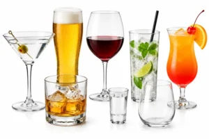 Cristalería de bar