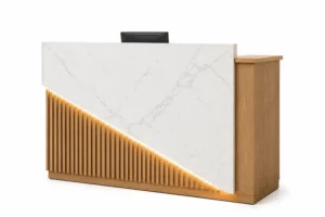 Mostradores de recepción