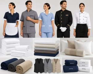 Uniformes y textiles de servicio